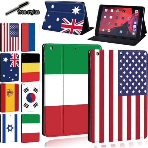 Tablet Case for Apple Ipad 8/Ipad 5/6/7/Ipad Pro 11/Ipad Air 4/2/3/Ipad Pro/Ipad 2/3/4/Mini 1/2/3/4/5 Slim Leather Cover Case
