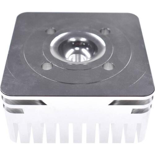 CNC Cylinder Head for 66cc / 80cc Gas Motorized Bicycle Silver
