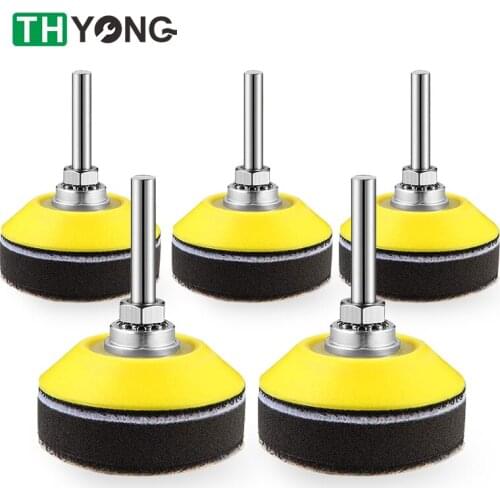 5pcs 50mm Back-up Sanding Pad 4/1 Inch Shank or Hook and Loop Sanding Discs for Dremel Accessories