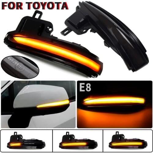 For Toyota Alphard Vellfire Tacoma N300 RAV4 XA50 Highlander XU70 2020 Side Mirror LED Dynamic Turn Signal Light Sequential