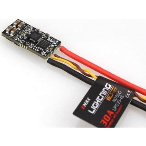 EMAX Brushless Motor RS2205 2300KV/2600KV Lightning 30A ESC FPV through motor power suit 4pcs RS2205 CW + 4pcs Lightning 30A E