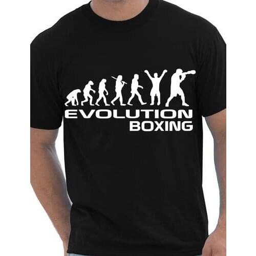 Evolution Of Boxer Mens T Shirt Gift More Size and Colors-A057