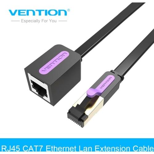 Vention Cat7 Ethernet Extension Cable RJ45 Cat 7 Male to Female Rj45 Ethernet Lan Network Cable Adapter for PC Laptop 1M 3M 5M