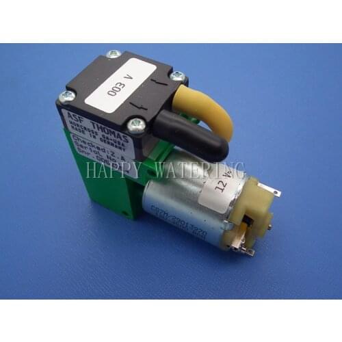 New THOMAS 6W Diaphragm Vacuum Pump 3L/MIN Mini Vacuum Pump 12V -65Kpa + Hose