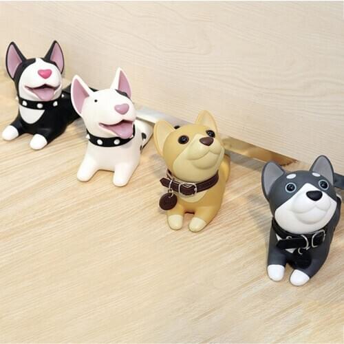 Cartoon Creative Door Stop Silicone Door Holders Catch Floor Nail-free Stopper Safety Toys Baby Home Doorstop Furniture Hardware