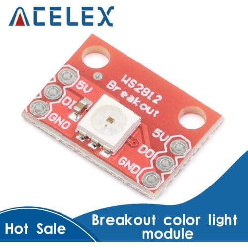 New WS2812 RGB LED Breakout module For arduino