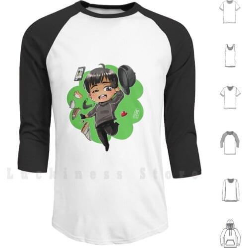 Phichit Chulanont Hoodies Long Sleeve On Ice Phichit Chulanont Thailand Anime Sleeve Cute Kawaii