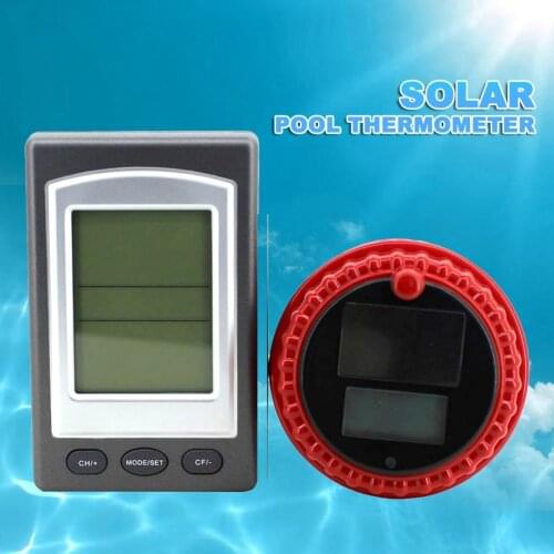 Plastic Useful Indoor Outdoor Temperature Instruments Portable Temperature Meter Floating Type for Bathtub