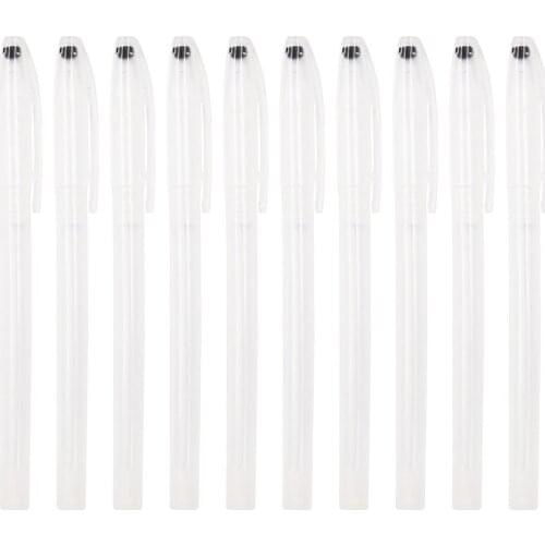 50pcs Plastic Heat Erasable Marker Pen Case for High Temperature Disappearing Fabric Marker Refill DIY Sewing Accessories