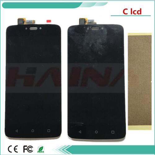 Tested New For Motorola XT1750 XT1755 Moto C LCD Display Screen+Touch Screen Digitizer Assembly Replacement with tools