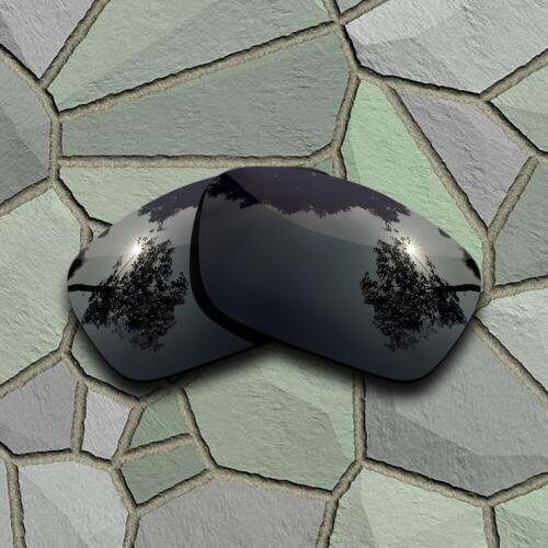 Grey Black Sunglasses Polarized Replacement Lenses for Oakley Fuel Cell