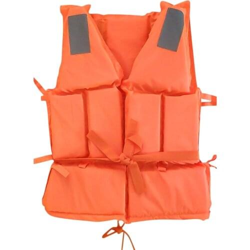Water Sports Outdoor Polyester Adult kids Life Jacket Survival Suit With Whistle Swimming Boating Ski Drifting Life Vest Clothes