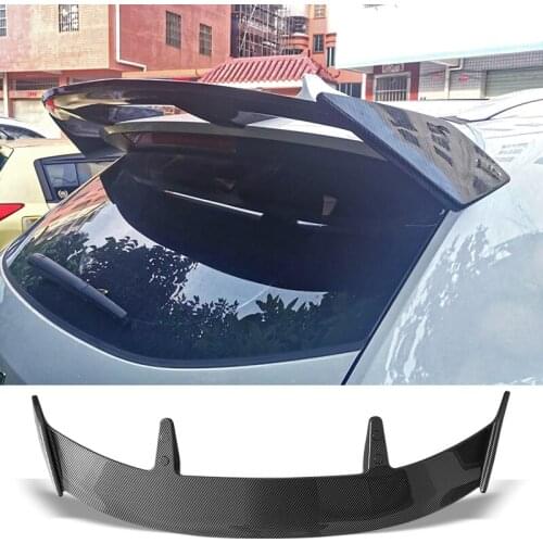 Trunk Spoiler Type TE Carbon Surface Car Rear Trunk Wing ABS Material Refit Accessories Spoiler For HAVAL H6