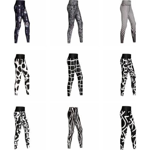 UFOBIKE Yoga Pants Women High Waist Trainer Sports Leggings Long Tights Running Trouser