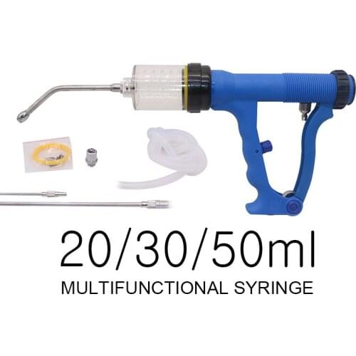 Drencher Medicine filling device Cattle Chicken Pigeon Bird Rabbit Pig Sheep 20ml 30ml 50ml Syringe-like Applicator 1 Pcs