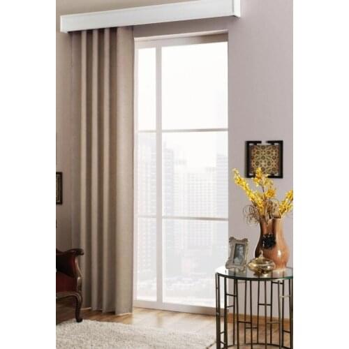 Height Pure Color Window Blackout Curtain Thickened Shading for Living Room Bedroom Luxury Curtains