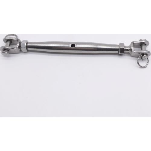 Wkooa M8 Stainless Steel 304 Closed-Body Tensile Structure Turnbuckle Jaw/Jaw