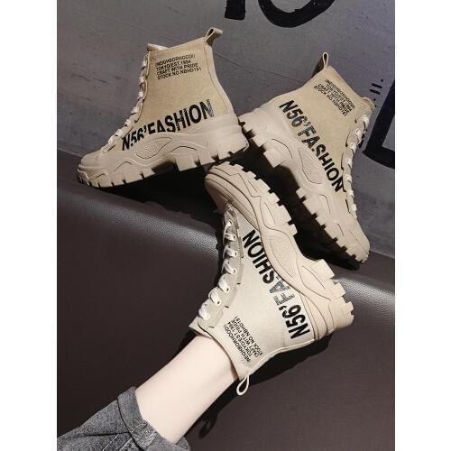 Martin Boots Womens Summer Breathable British Wind 2019 New Wild Thick Skinny Locomotive Short Shoes