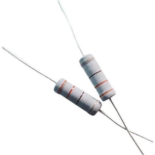 10pcs 5W 5% Carbon Film resistor 1R ~ 1M 2.2R 10R 22R 47R 51R 100R 150R 470R 1K 4.7K 10K 47K 1 2.2 10 22 47 51 100 150 470 ohm