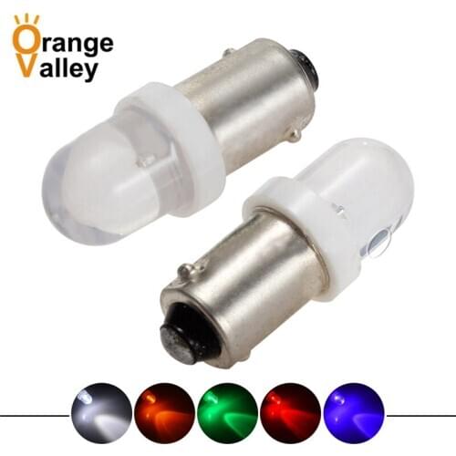 100pcs High Quality BA9S T4W 434 1 LED Car Auto Side Wedge Parker Interior Dome Signal Light Bulb DC12V