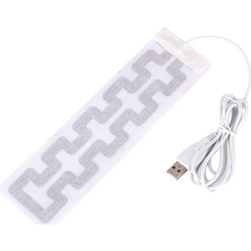 21*5.8cm Heated Socks Carbon Fiber Pads Electric Heated Insoles Winter Warm Arm Hands Waist Heated Gloves