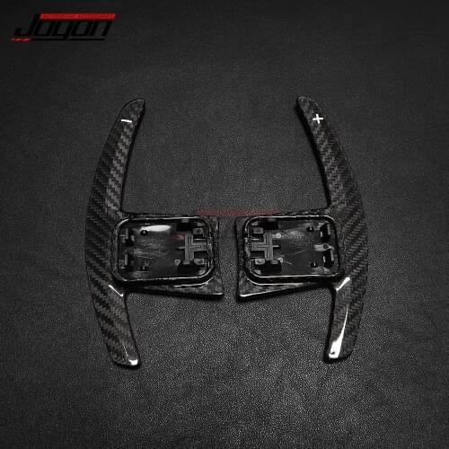 Car Real Carbon Fiber Steering Wheel Paddle Shifter For BMW X3 X4 X5 X6 X7 G01 G02 G03 G04 G05 G06 G07 M5 F90 F97 F98 Z4 G29