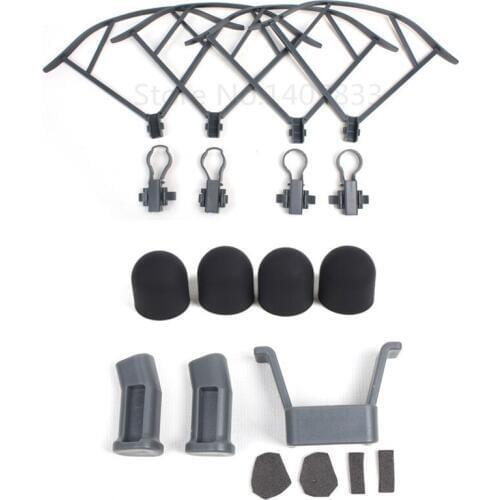 Quick Release Propeller Guards + safety landing bracket Heighten Landing Gear + Motor Protector Guard For DJI Mavic Pro Drone