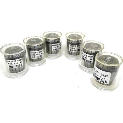 AA grade 1pcs ER32 spring collet 2mm-20mm 1/8 collet chuck precision 0.008mm for CNC machine Milling Lathe Tool spindle motor