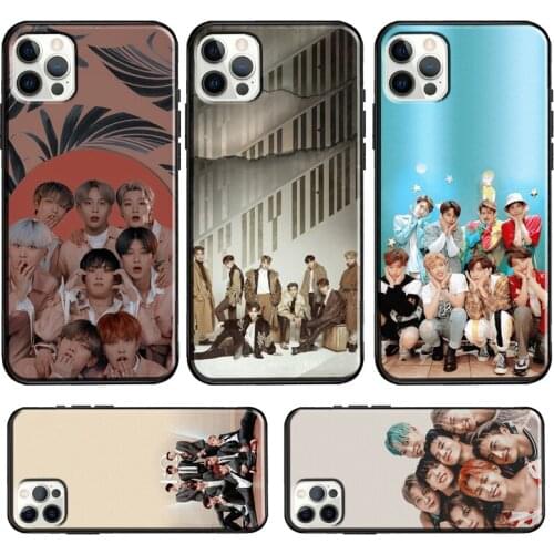 Kpop Band Ateez Case For iPhone 12 Pro Max 12 mini 11 Pro Max 6S 7 8 Plus X XR XS Max SE 2020 Cover