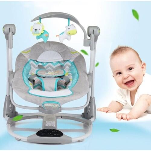 Baby Electric swing cradle with IMD Screen Touch Baby Rocking Chairs For Children Chaise Longue Remote Control Baby Swing