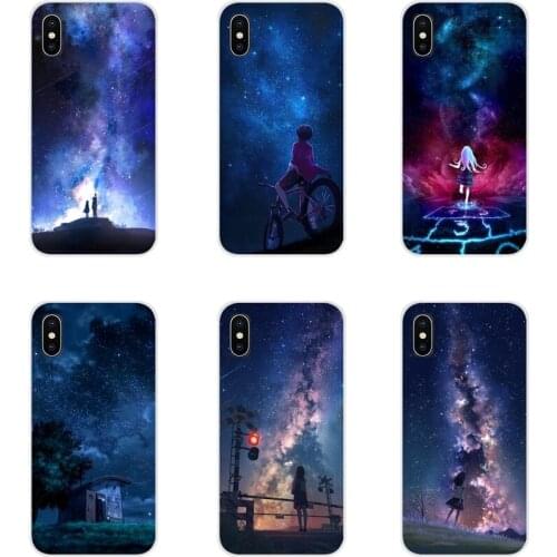 For Samsung Galaxy A3 A5 A7 A9 A8 Star A6 Plus 2018 2015 2016 2017 Starry Day Accessories Phone Cases Covers