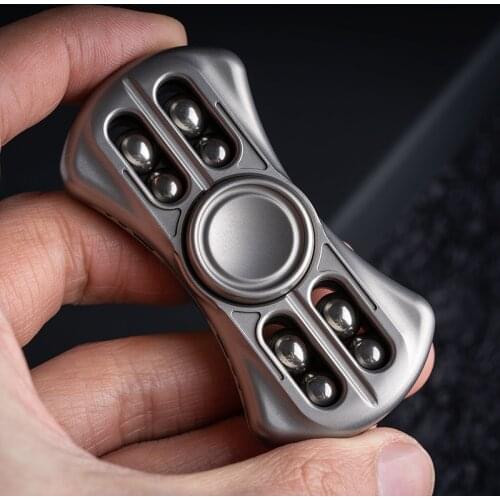 Fidget Toys Zirconium Titanium Alloy Decompression Artifact Edc Bad Butterfly , For Adults Antistress Toy, Super Cool Spinner
