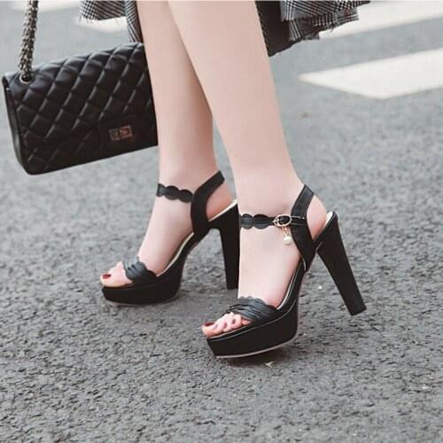 New Elegant Temperament Sandals Women 2021 Summer Female Sandales High Heels With Platforms Women Sandals Fashion Women Shoes