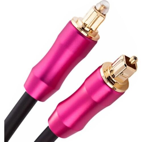 Toslink Digital Cable Optical Fiber Audio Cable OD 6.0mm SPDIF Adapter for Amplifier Xbox For Projector DVD Player Multimedia TV