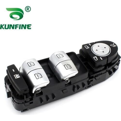 Car Window Controller Switch Button Car Window Lifter Control Switch for E（WHITE LIGHT） S（WHITE LIGHT） OEM No. 2139054803（E