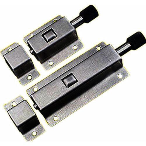 Spring Stainless Steel Door Lock for Bathroom Toilet Shed Bedroom Catch Security Door Latch Bathroom Accessories electronic lock