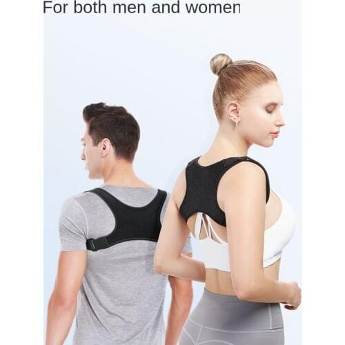 Adjustable Back Posture Corrector Clavicle Spine Back Shoulder Lumbar Brace Support Belt Posture Correction Prevents Slouching