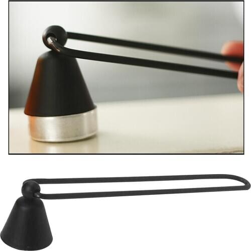 Retro Iron Brass Candle Exquisite Anti-Slip Safe Durable Wick Snuffer Tool Home