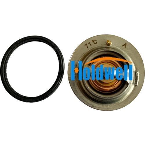 Holdwell Thermostat 129155-49800 for Komatsu 4D84E S4D84E PC45-1 PC40-7 SK510 SK815