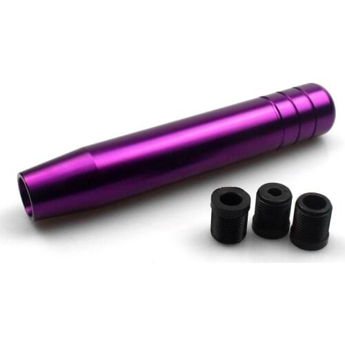 Universal Gear Shift Knob Manual 18cm Aluminum Stick Shifter Gear Knob Purple Accessories