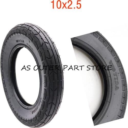 10x2.5 Inch Anti‑Explosion Scooter Outer Inflatable Tyre For Segway Ninebot Electric Scooter MAX G30 G30D