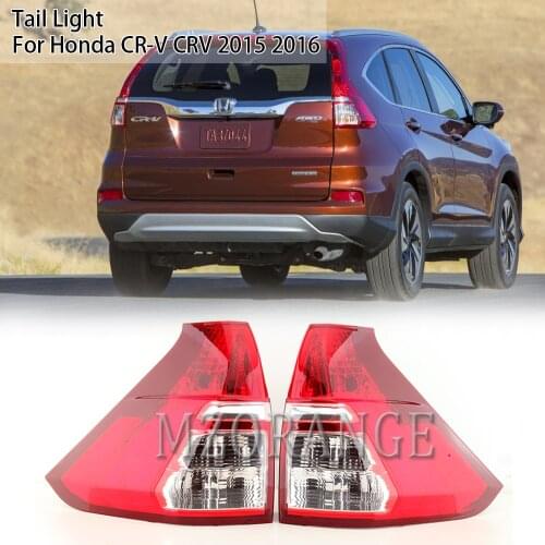 Rear Tail Light Accessories Lamp Shell Cover No Bulb Brake Signal Warning Parts For Honda Crv Cr-v 2015 2016