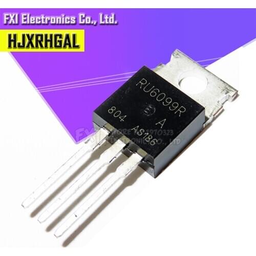 10pcs RU6099R RU6099 mos tube 120A 60V TO-220 inverter field effect transistor 100% new original quality assurance