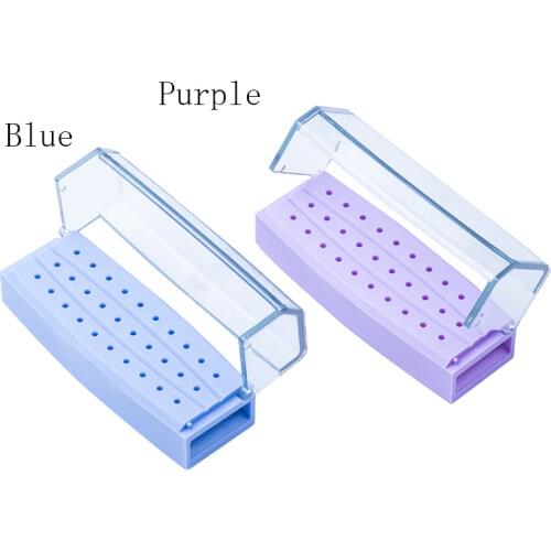 30 hole Dental Bur Holder frame Dental lab Dentistry Burs Box High Temperature Sterilizable Bur holder