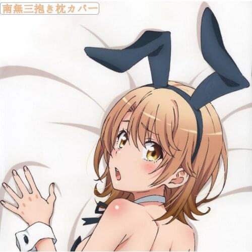 Anime My Youth Romantic Comedy Is Wrong, As I Expected Isshiki Iroha Girl Dakimakura Hugging Body Pillow Case Long Cushion Cover