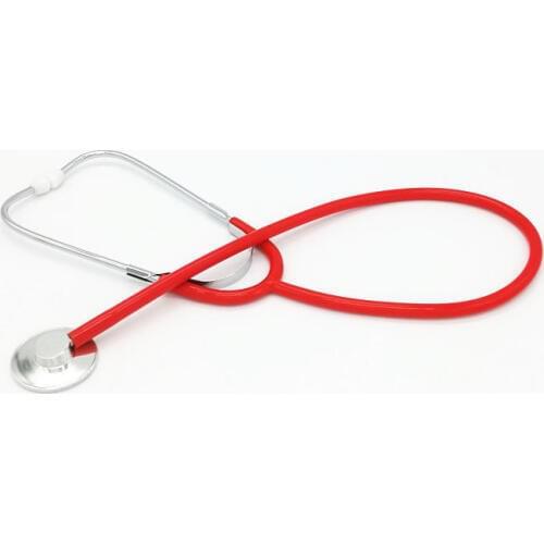 Emt Headed Stethoscope High Quality Single Stethoscope Aid Portable Medical Auscultation Stethoscope Device Equipment Tool 1pcs