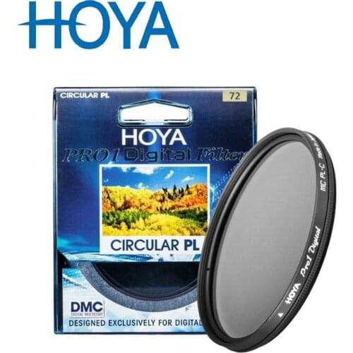 HOYA PRO1 Digital CPL is used in camera lens 72mm circular polarizing polarizer filter Pro 1 DMC CIR-PL multilayer