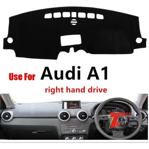 TAIJS Factory 3 Colors Car Dashboard Cover Mat Fit for Audi A1 Right Hand Drive