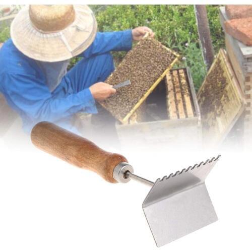Shovel Beekeeping Equipment Bee Cleaning Shovel Tool Clean Frame Nest Saw Blade Box Equipment Bee Hive Beekeeper Excluder Queen