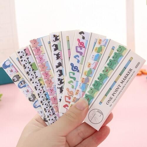DIY Mini Cute Kawaii Cartoon Animal Heart Memo pad Black Cat Note Paper Stickers Korean Stationery